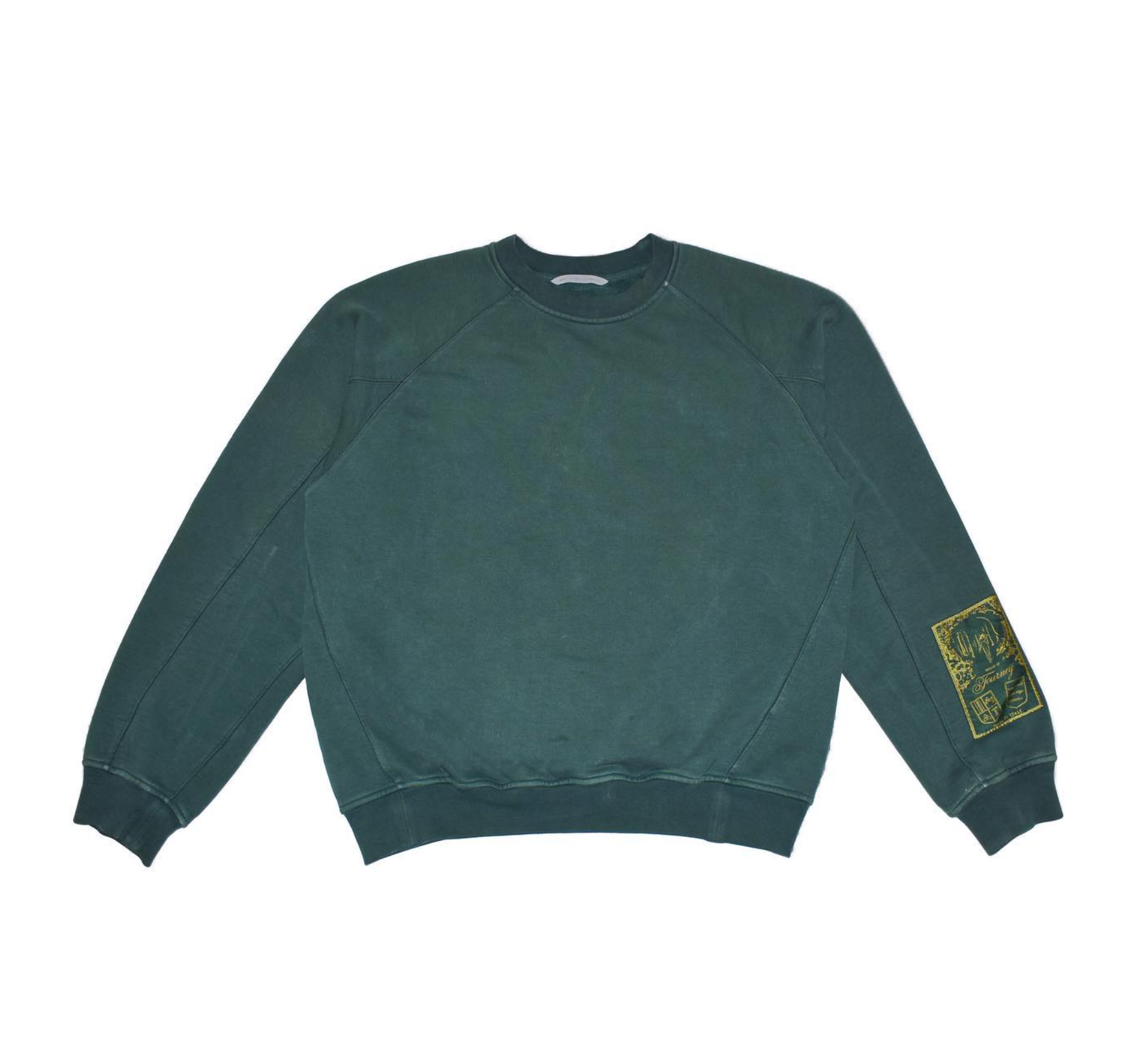 Forest Green Sweatshirt with House Label